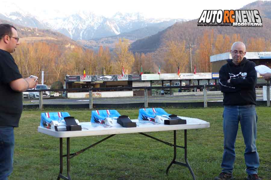 reportage 1ère cf piste 1/8 classique à grenoble club racg les 11 et 12 mars 2017.