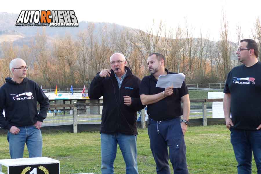reportage 1ère cf piste 1/8 classique à grenoble club racg les 11 et 12 mars 2017.