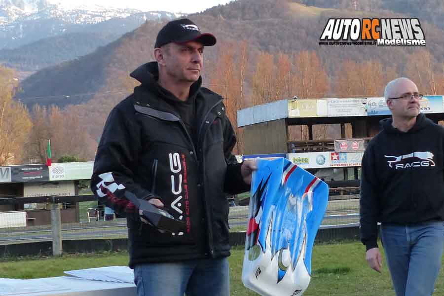 reportage 1ère cf piste 1/8 classique à grenoble club racg les 11 et 12 mars 2017.