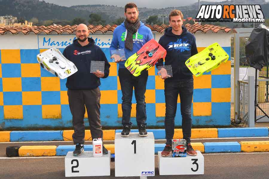 1ère cf piste 1/8ème libre thermique à marseille au club mmm saint menet les 11 et 12 mars 2017.
