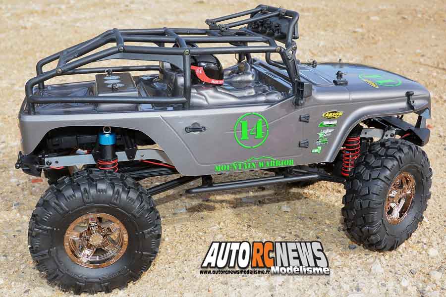 carson mountain warrior 1/10 rtr crawler réf : c500404094