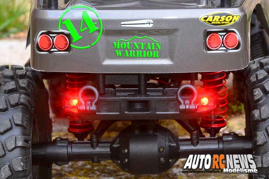 carson mountain warrior 1/10 rtr crawler réf : c500404094