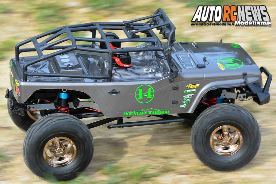 carson mountain warrior 1/10 rtr crawler réf : c500404094