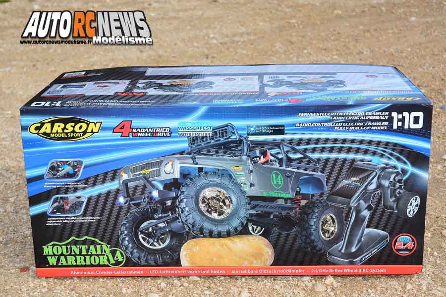 carson mountain warrior 1/10 rtr crawler réf : c500404094