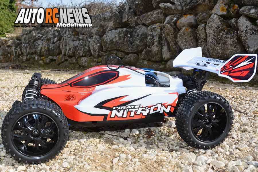 t2m pirate nitron rtr 1/10 réf : t4926 distribué par t2m à faulquemont.