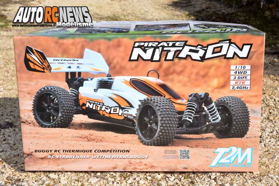 t2m pirate nitron rtr 1/10 réf : t4926 distribué par t2m à faulquemont.