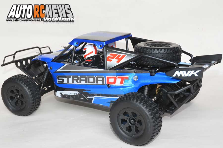 voiture électrique maverick strada dt brushed 1/10 4 x 4 rtr réf : mv12620 distribuée par avio et tiger