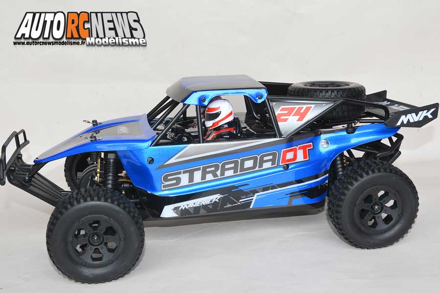 voiture électrique maverick strada dt brushed 1/10 4 x 4 rtr réf : mv12620 distribuée par avio et tiger