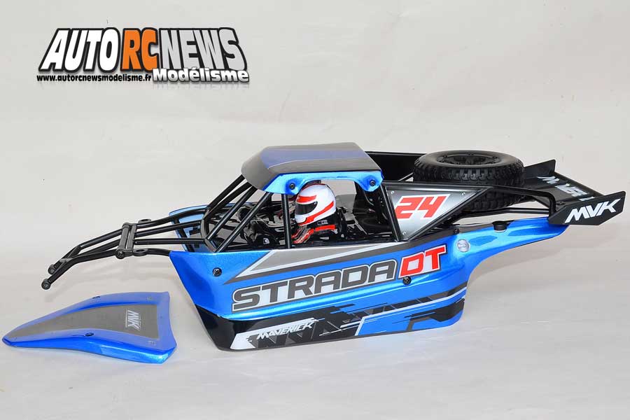voiture électrique maverick strada dt brushed 1/10 4 x 4 rtr réf : mv12620 distribuée par avio et tiger