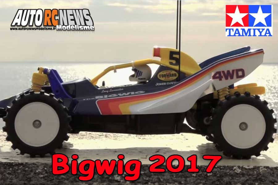 réédition du tamiya bigwig 1/10 rtr réf : 47330 importée par t2m à faulquemont.