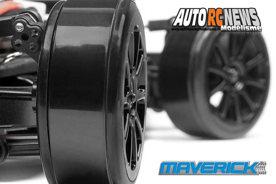 voiture électrique maverick strada dc brushless 1/10 4 x 4 rtr réf : mv12626 distribuée par avio et tiger