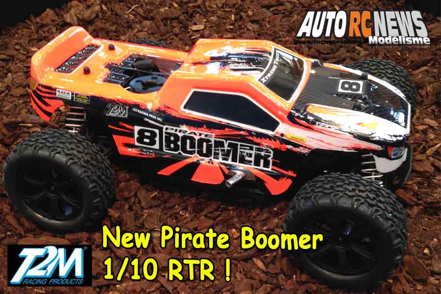 t2m pirate boomer 1/10 rtr thermique 4x4 distribué par t2m à faulquemont