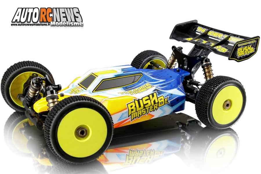 tt 1/8 brushless graupner bushmaster rtr réf : t6412-f131