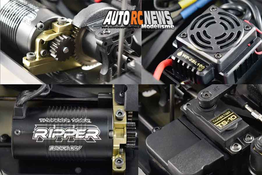 tt 1/8 brushless graupner bushmaster rtr réf : t6412-f131