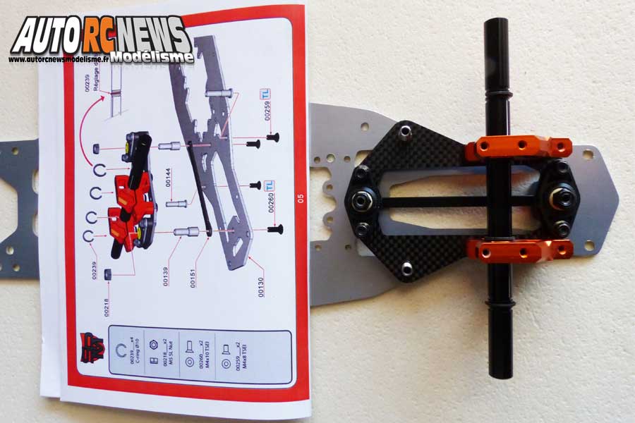 tutoriel de montage de la spm évolution brushless distribuée par spm modélisme à nice.