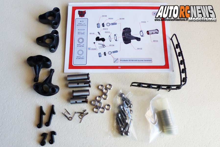 tutoriel de montage de la spm évolution brushless distribuée par spm modélisme à nice.