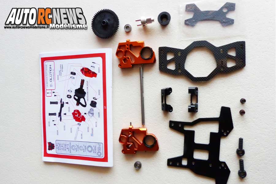 tutoriel de montage de la spm évolution brushless distribuée par spm modélisme à nice.