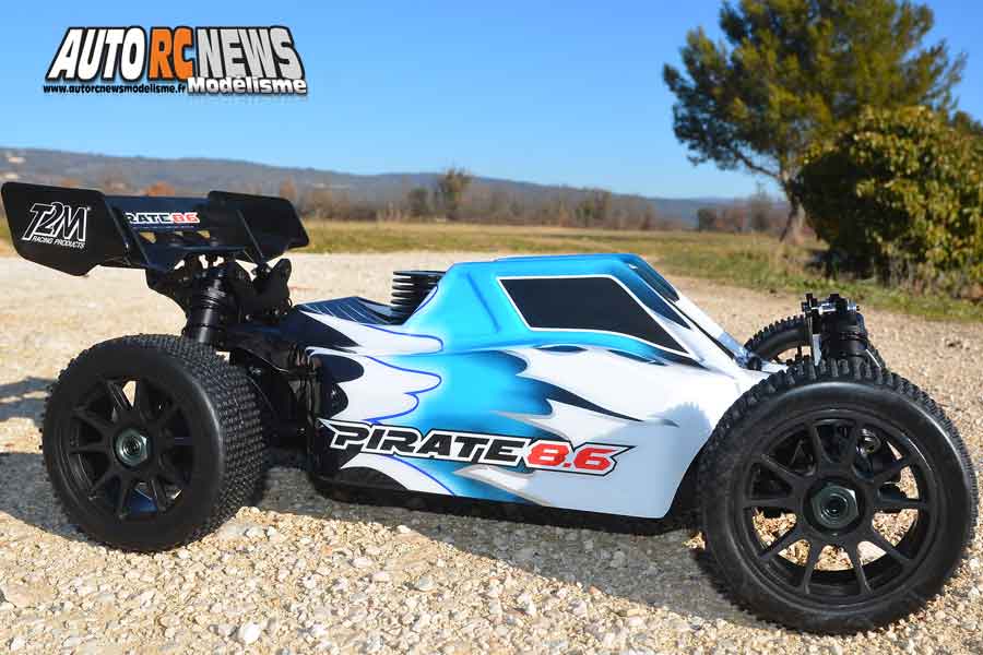 essai t2m pirate 8.6 rtr 1/8 4wd thermique réf : t4793 distribué par t2m à faulquemont