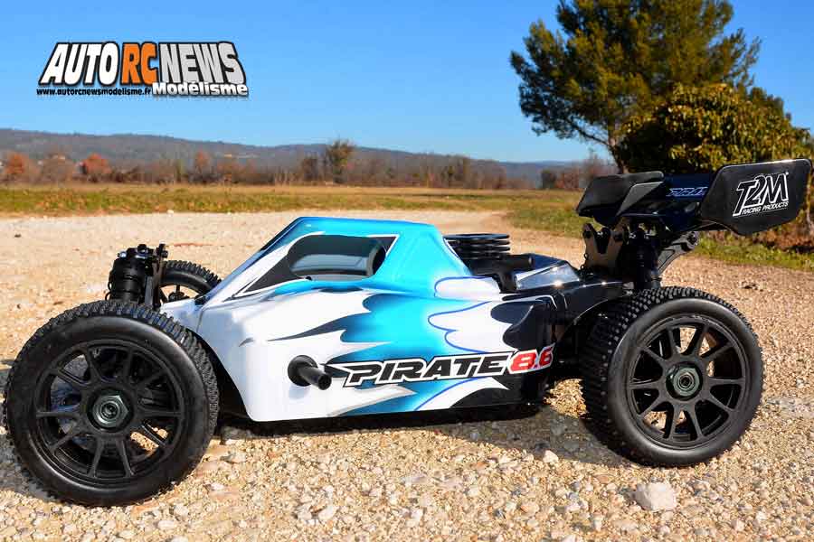 essai t2m pirate 8.6 rtr 1/8 4wd thermique réf : t4793 distribué par t2m à faulquemont