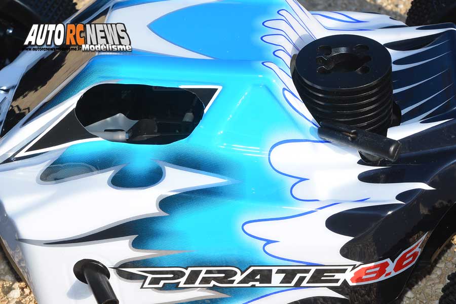 essai t2m pirate 8.6 rtr 1/8 4wd thermique réf : t4793 distribué par t2m à faulquemont