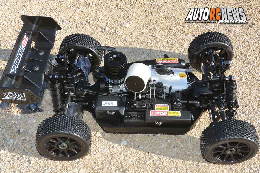essai t2m pirate 8.6 rtr 1/8 4wd thermique réf : t4793 distribué par t2m à faulquemont