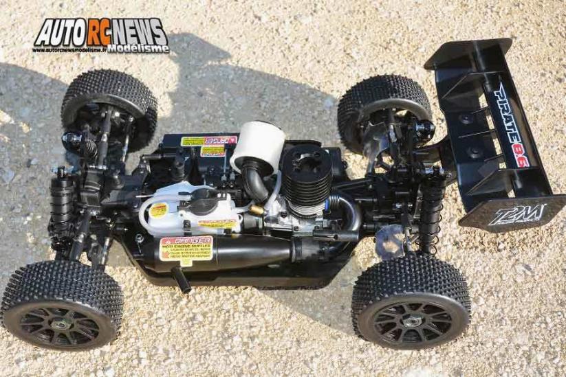 essai t2m pirate 8.6 rtr 1/8 4wd thermique réf : t4793 distribué par t2m à faulquemont