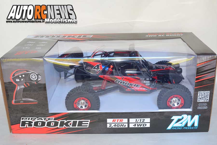 t2m pirate rookie 1/12 électrique réf : t4928 distribué par t2m à faulquemont