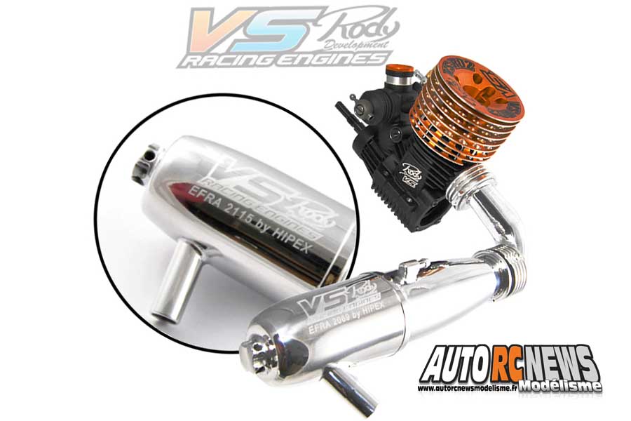résonateurs victosport pour moteurs piste et tout terrain 3,5cm3 et combos.
