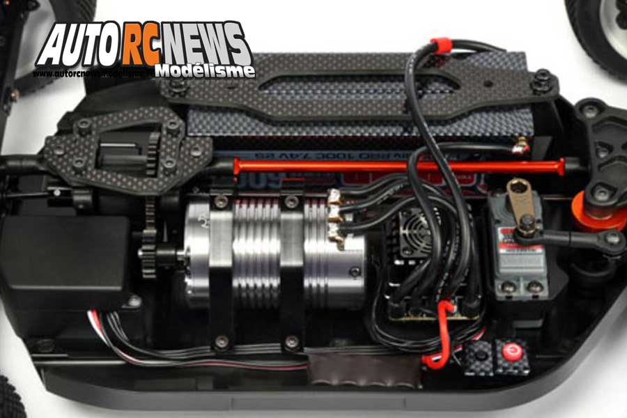 hb racing e817 1/8 brushless off road buggy réf : 204035 distribué par neidhart sa