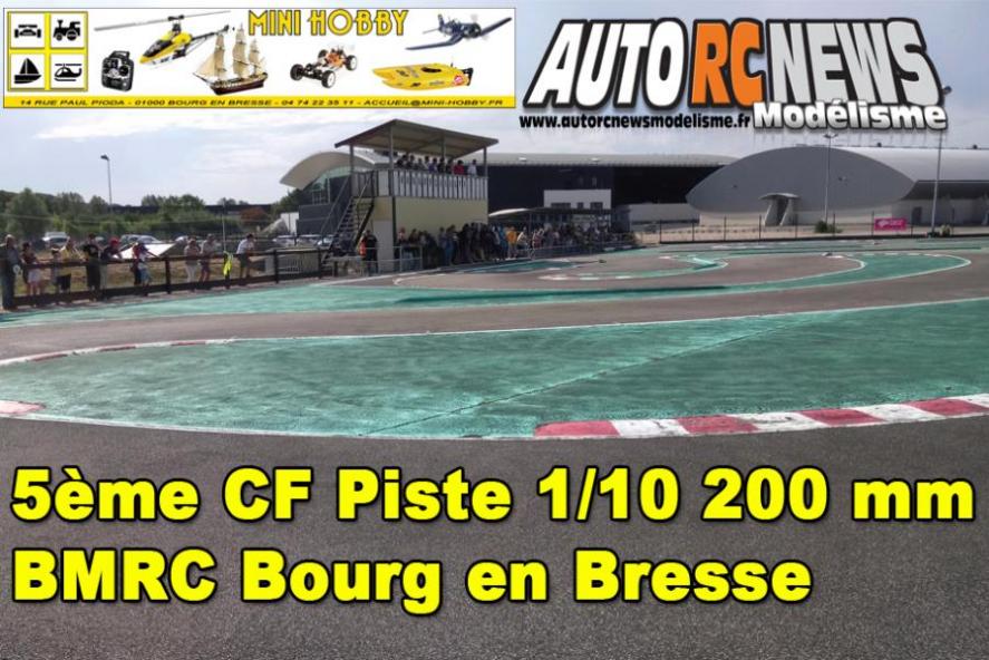 5ème cf piste 1/10 thermique 200 mm à bourg en bresse club bmrc avec mini hobby