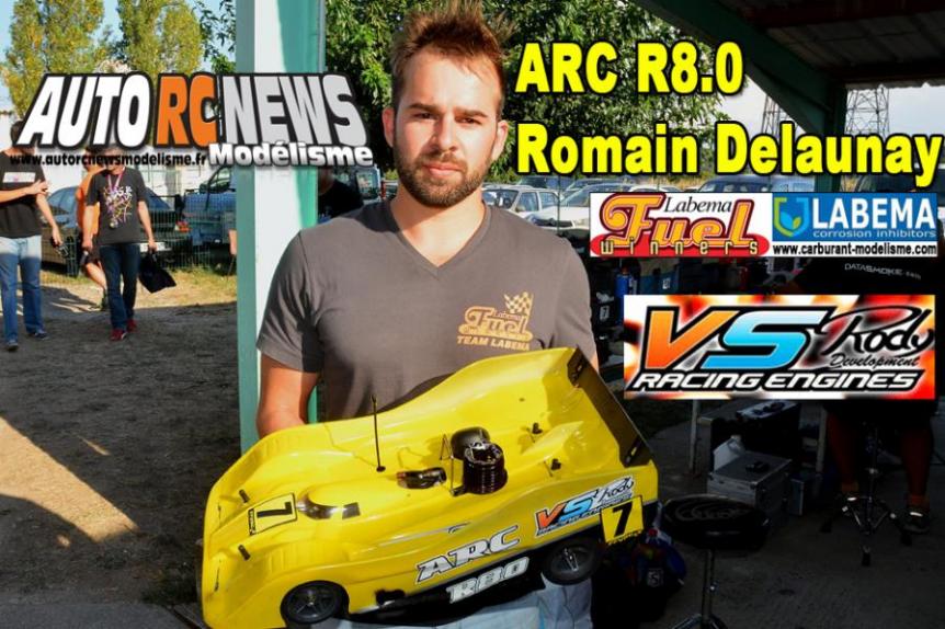 5eme cf piste 1/8 4 x 4 beaumont monteux arc r8.0 romain delaunay les 10 et 11 septembre 2016