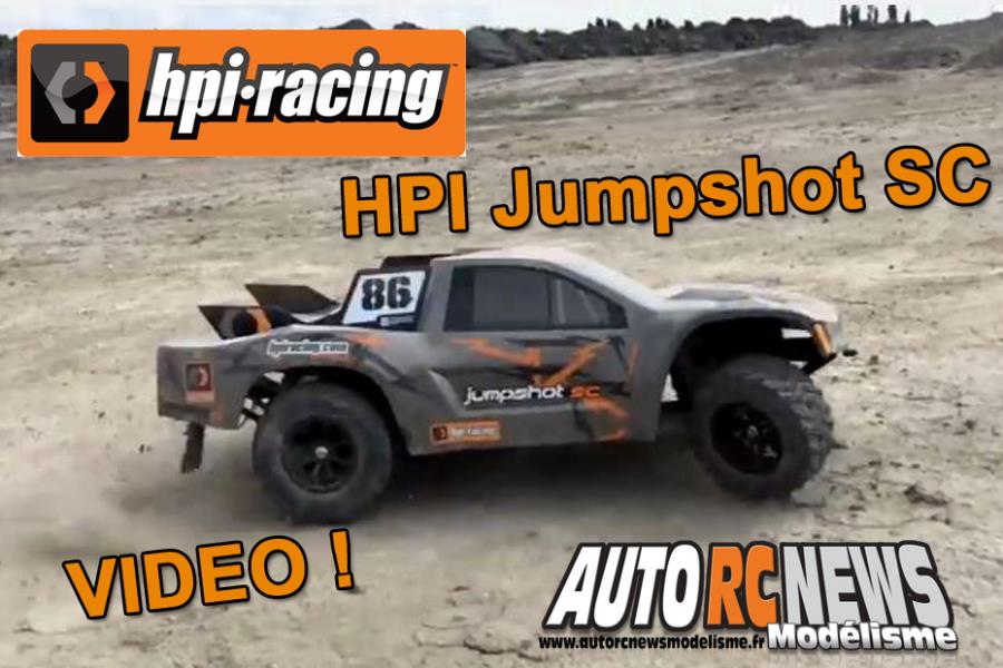 hpi racing jumpshot sc électrique réf : 116103 distribué par avio et tiger