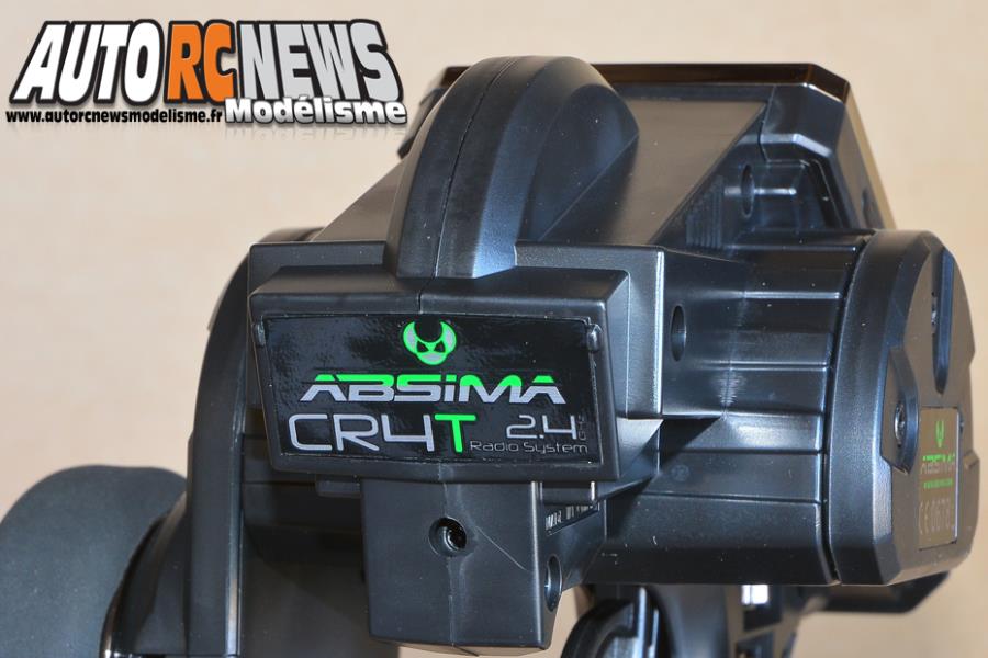 radio absima cr4t ultimate réf : 2000005 en 2.4 ghz distribuée par gvpracing