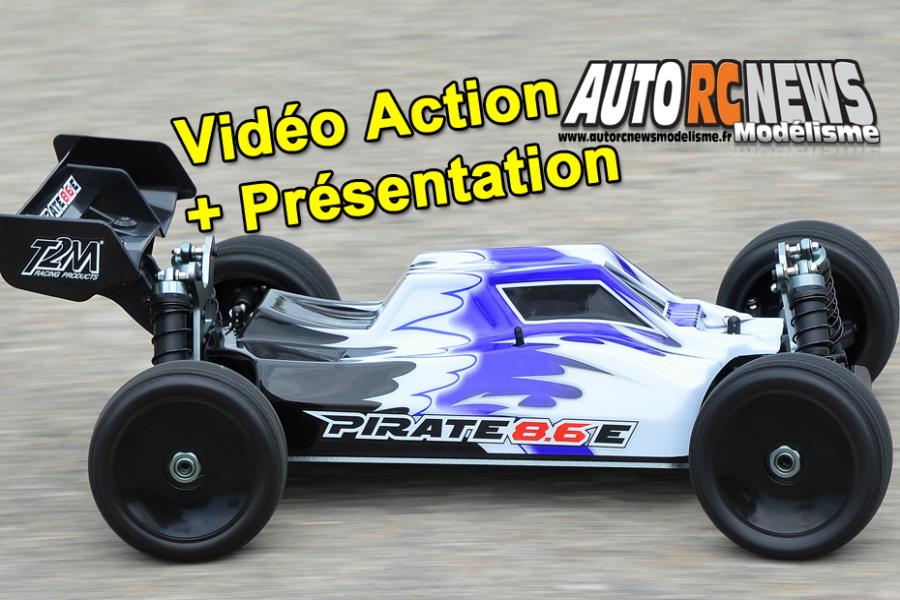 vidéo t2m pirate 8.6e brushless rtr 1/8 4wd réf : t4792 avec buggy en action + présentation. vidéo t2m pirate 8.6e brushless rtr 1/8 4wd réf : t4792 avec buggy en action + présentation.