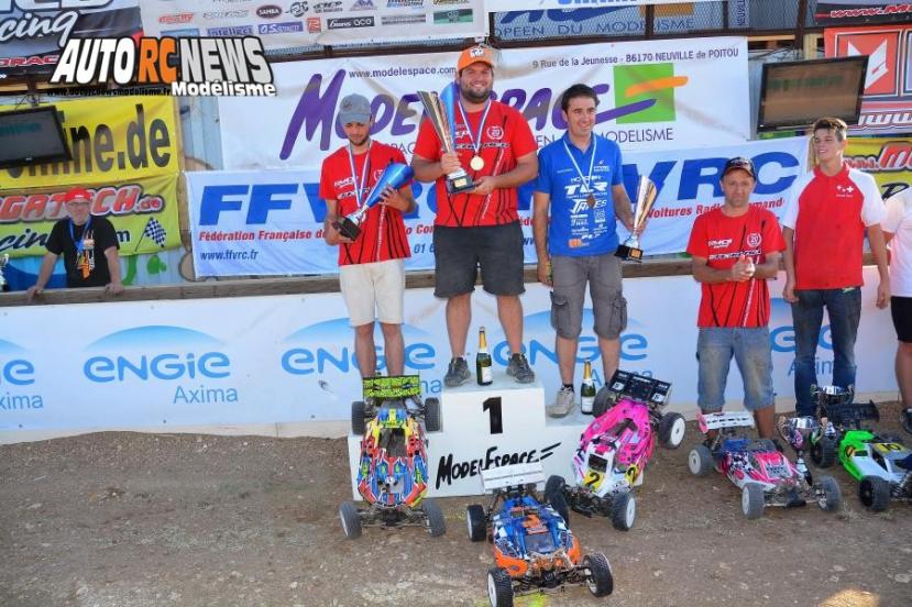 championnat d'europe tt 1/6 et sc à modelespace neuville de poitou du 25 au 30 juillet 2016 résultats.
