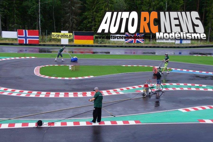 euro a piste 1/8 thermique à eskilstuna en suède du 11 au 16 juillet 2016.