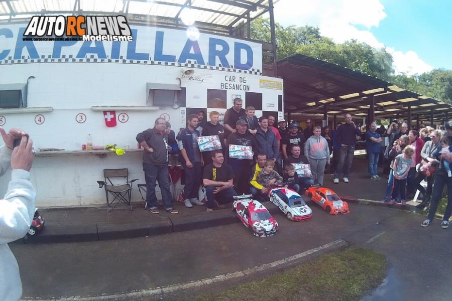 24 heures de besançon piste 1/5ème les 18 et 19 juin 2016 sur la piste du car située route de besançon 25410 à pouilley français.