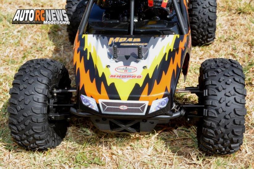 essai mhdpro moab rock racer 1/10 réf : Z6000018 distribué par scientific mhd