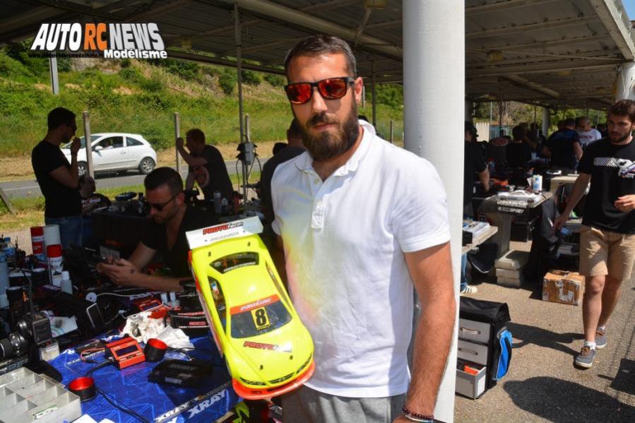 reportage 3ème cf piste 1/10 électrique ampuis amca circuit de chavaillon les 28 et 29 mai 2016