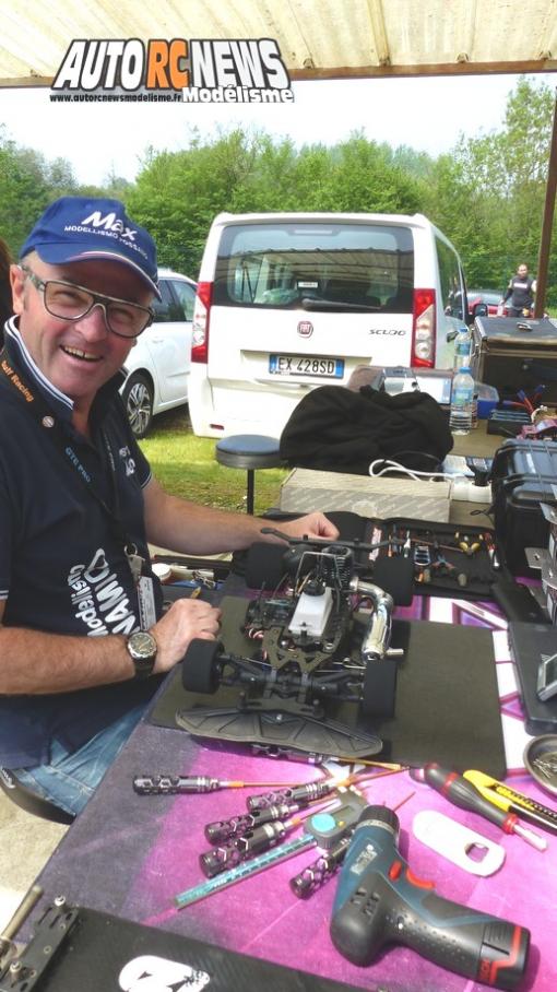 reportage 4ème cf piste 1/8ème classique louviers club larcc val de reuil les 14 et 15 mai 2016.
