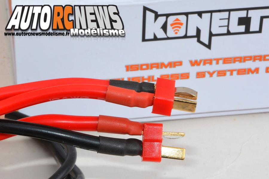 combo konect brushless 1/8 150 ampères wp + moteur 4 pôles 2050 kv distribué par imodel
