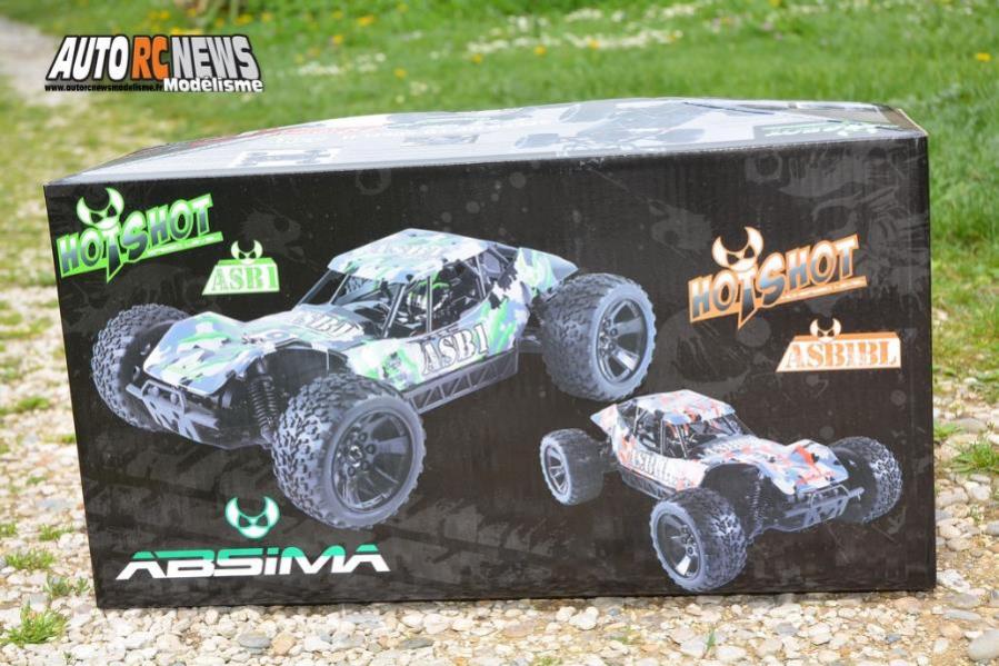 essai absima sand buggy asb1 4 wd réf : 12203 distribué par gvp racing.