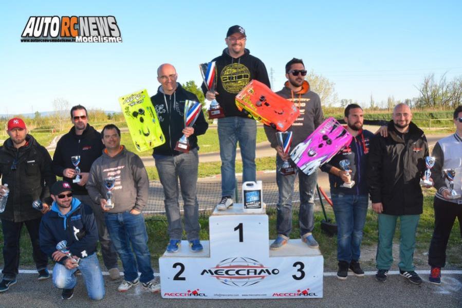 résultats 1ère cf piste 1/8 élite national 4 x 4 thermique à monteux club amac les 09 et 10 avril 2016.