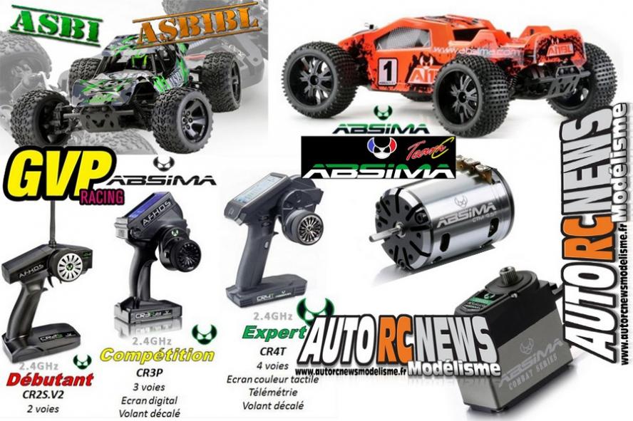 les produits absima distribués par gvp racing prochainement en test et en présentation sur autorcnewsmodelisme.fr les produits absima distribués par gvp racing prochainement en test et en présentation sur autorcnewsmodelisme.fr