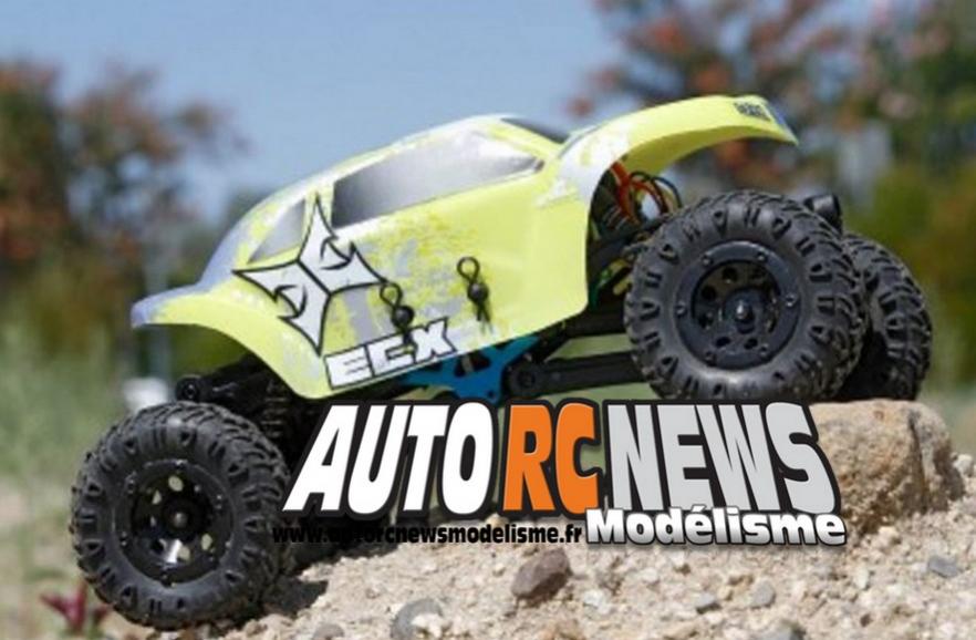 buggy ecx temper 1/24ème brushed 4 x 4 distribué par horizon hobby et par absolu modélisme