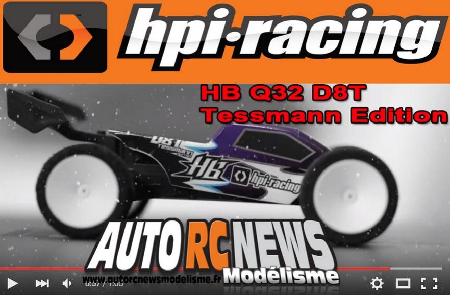 vidéo du q32 d8t ty tessmann edition by hot bodies hpi racing réf : 115124 vidéo du q32 d8t ty tessmann edition by hot bodies hpi racing réf : 115124