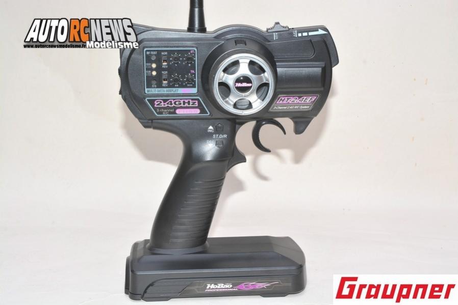 hobao hyper tt elektro truggy 1/10 brushless réf : 90183.rtr distribué par graupner.