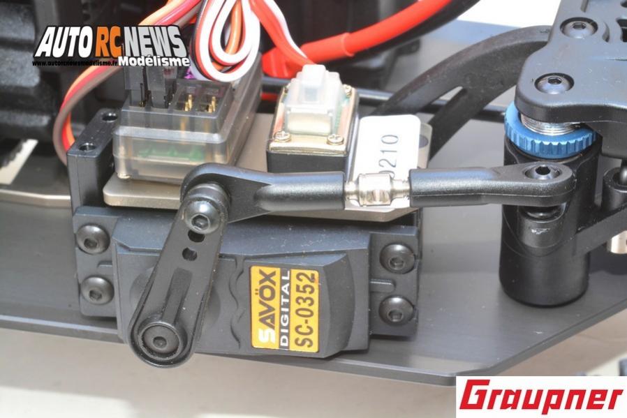 hobao hyper tt elektro truggy 1/10 brushless réf : 90183.rtr distribué par graupner.