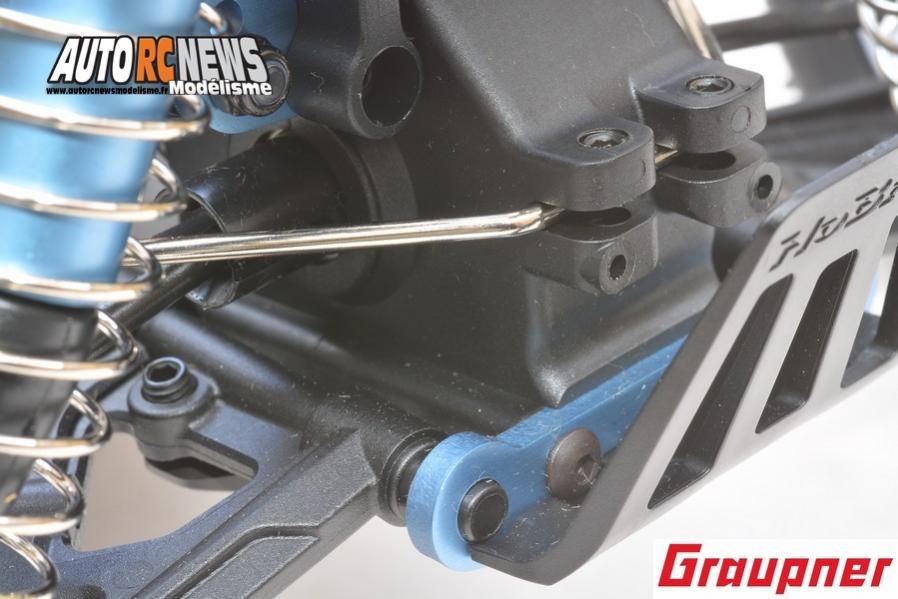 hobao hyper tt elektro truggy 1/10 brushless réf : 90183.rtr distribué par graupner.
