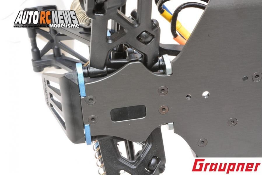 hobao hyper tt elektro truggy 1/10 brushless réf : 90183.rtr distribué par graupner.